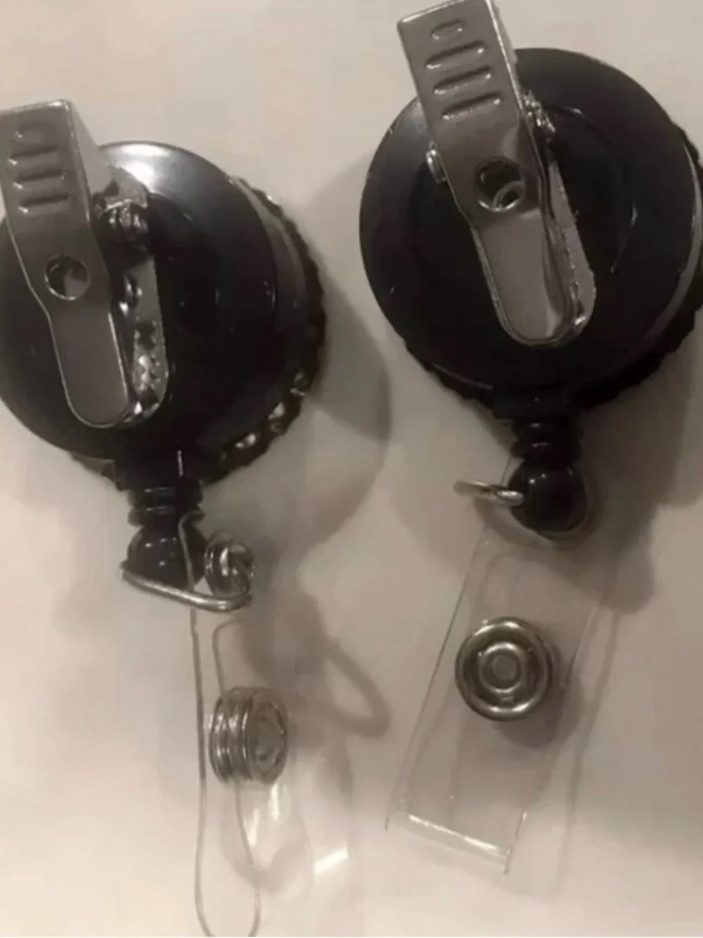 2 NBA Basketball Chicago Bears Nurse RN Badge Reels ID Holders Alligator Clips